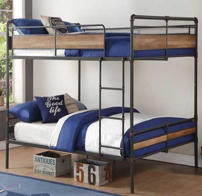 Queen Metal Bunk Bed