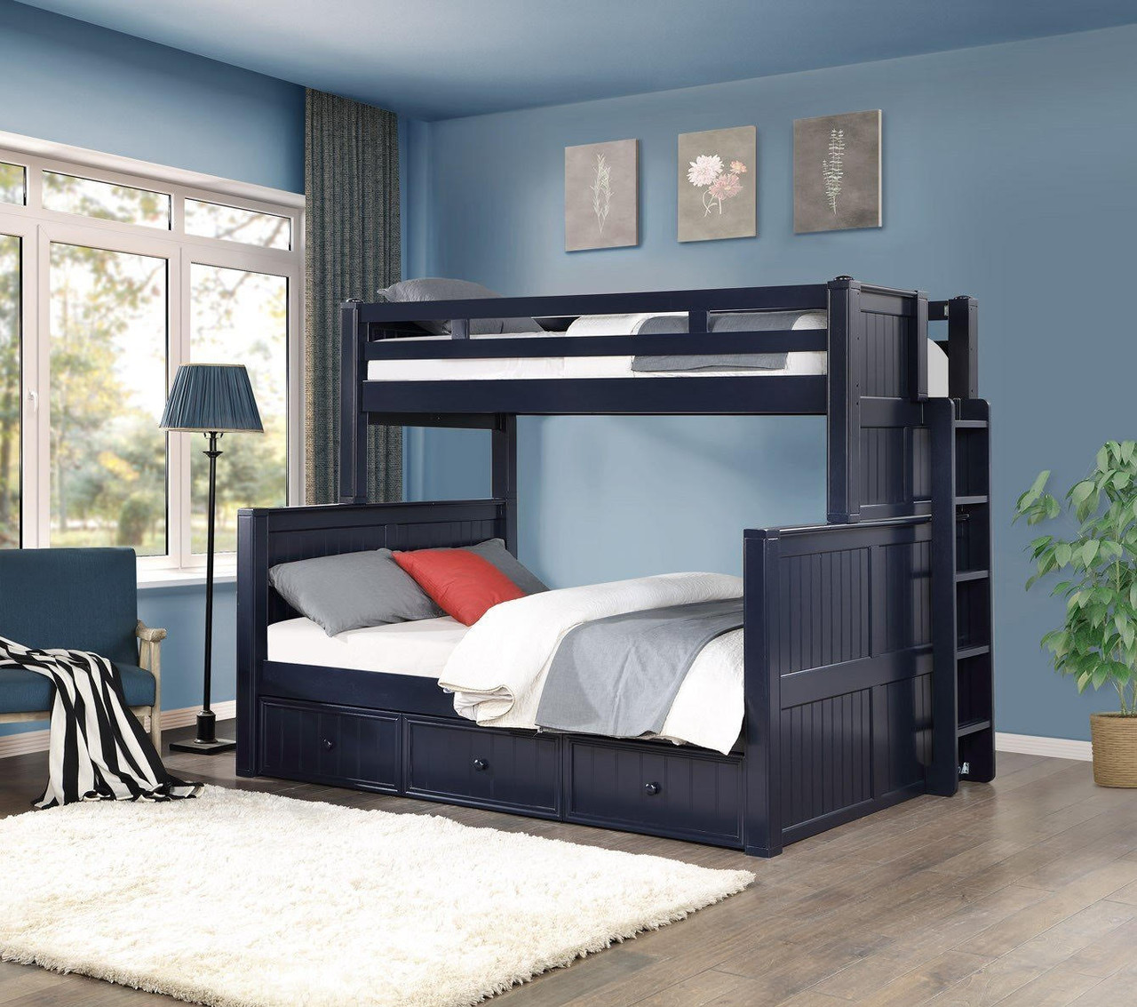 Twin XL over Queen Bunk Beds