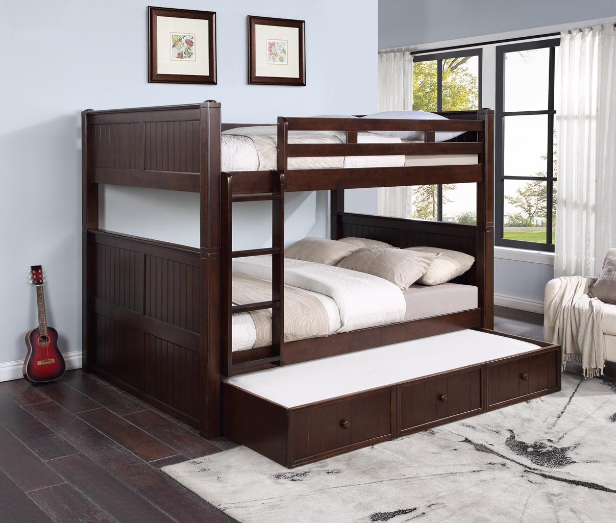 Queen Bunk bed