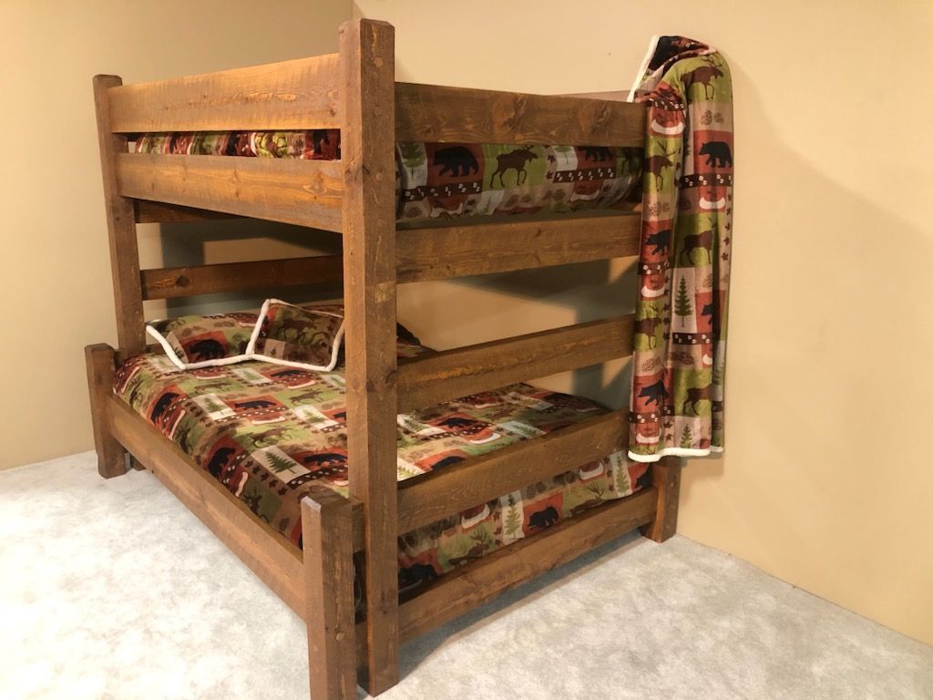 Full XL over Queen Bunk bed