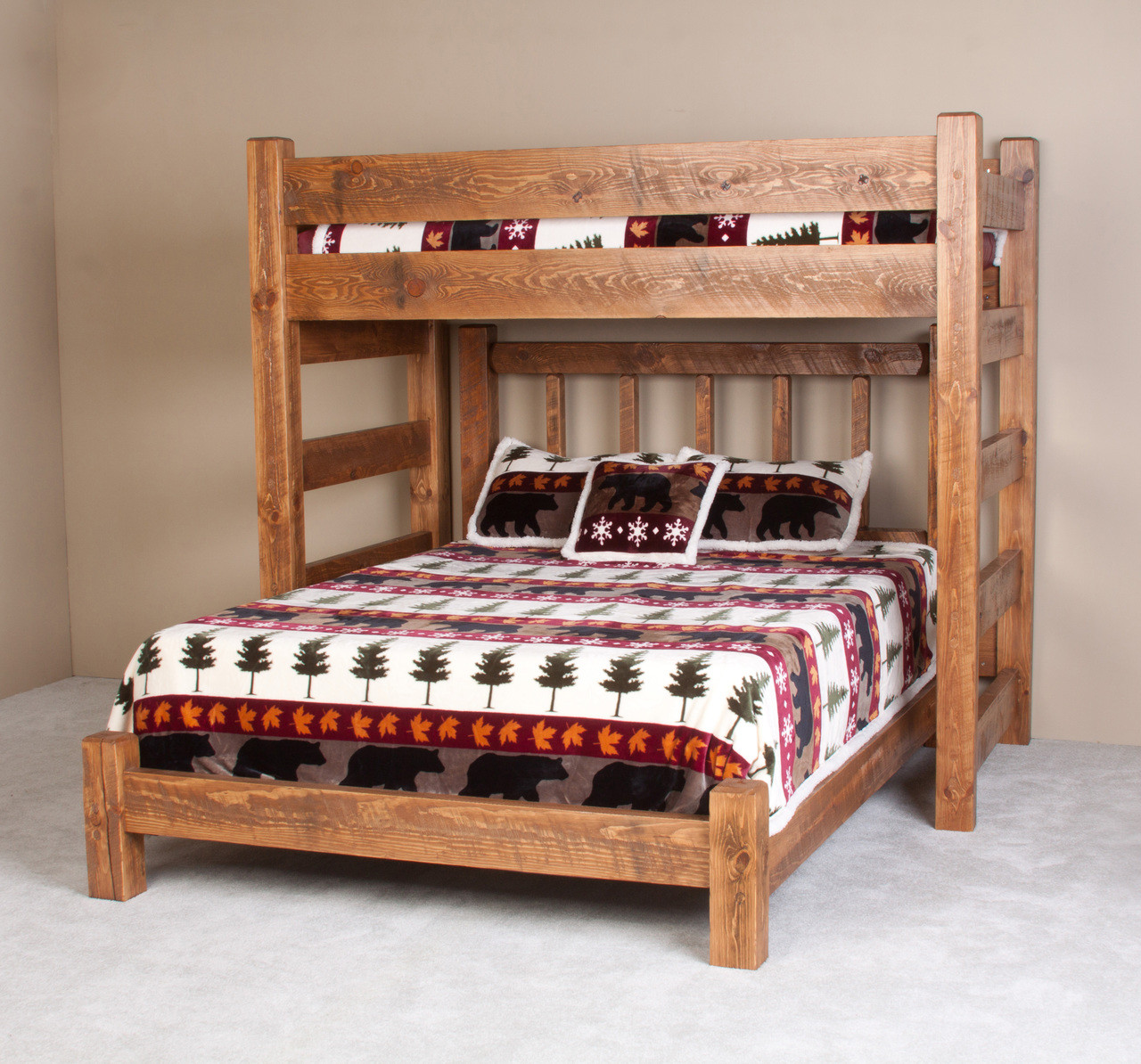 Barnwood Loft Bed